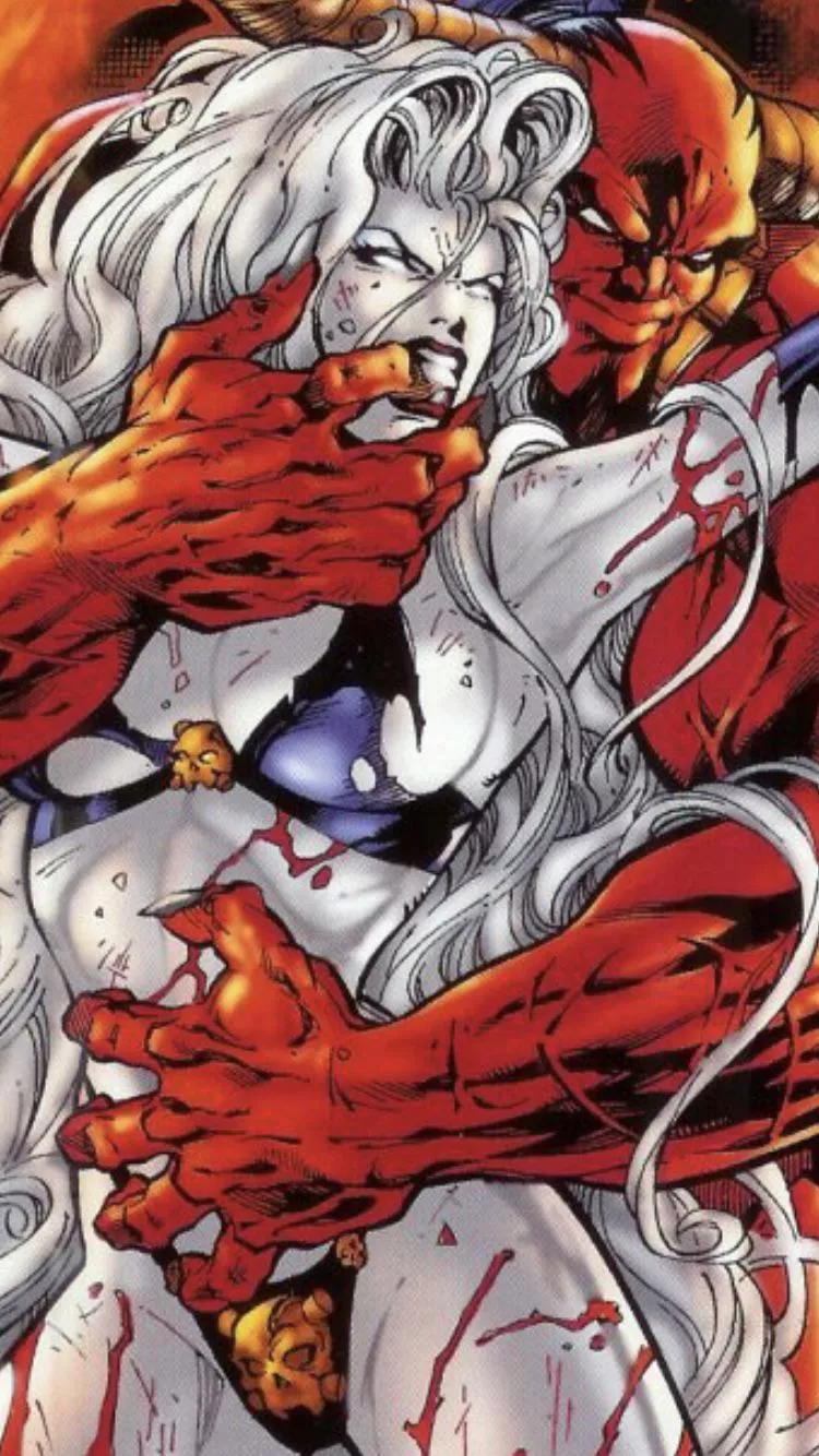 Lady Death humiliation [Lady Death: Judgement War #2] posted by Sad_Ad591