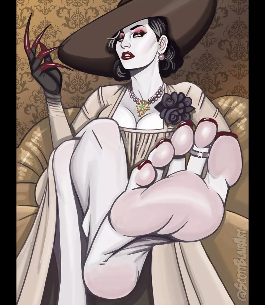 Lady Dimitrescu (ScottBlairArt) posted by Comfortable_Listen18