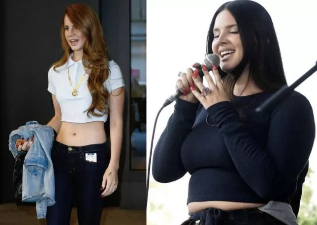 Lana Del Rey Thin to Chubby (tease her in the comments?) posted by ShayAdonia