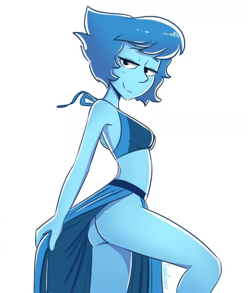 lapis looking elegant (cubedcoconut) by SecretAgentmanyadig