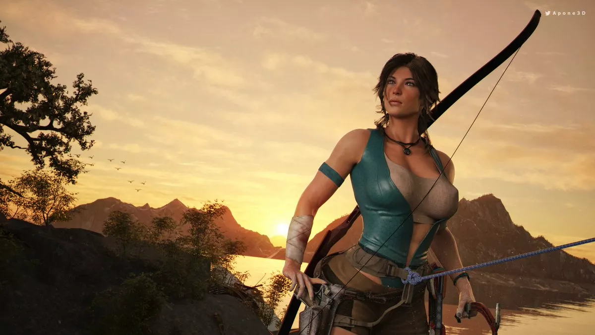Lara (Apone3D) posted by Mxfyn