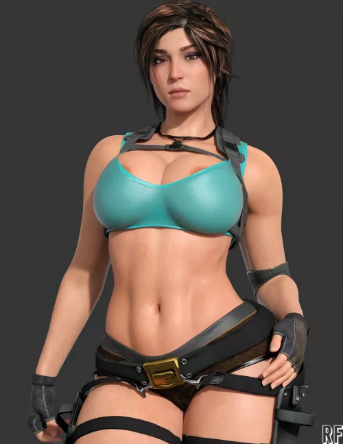 Lara Croft, (RudeFrog) [Tomb Raider] by seequiNz