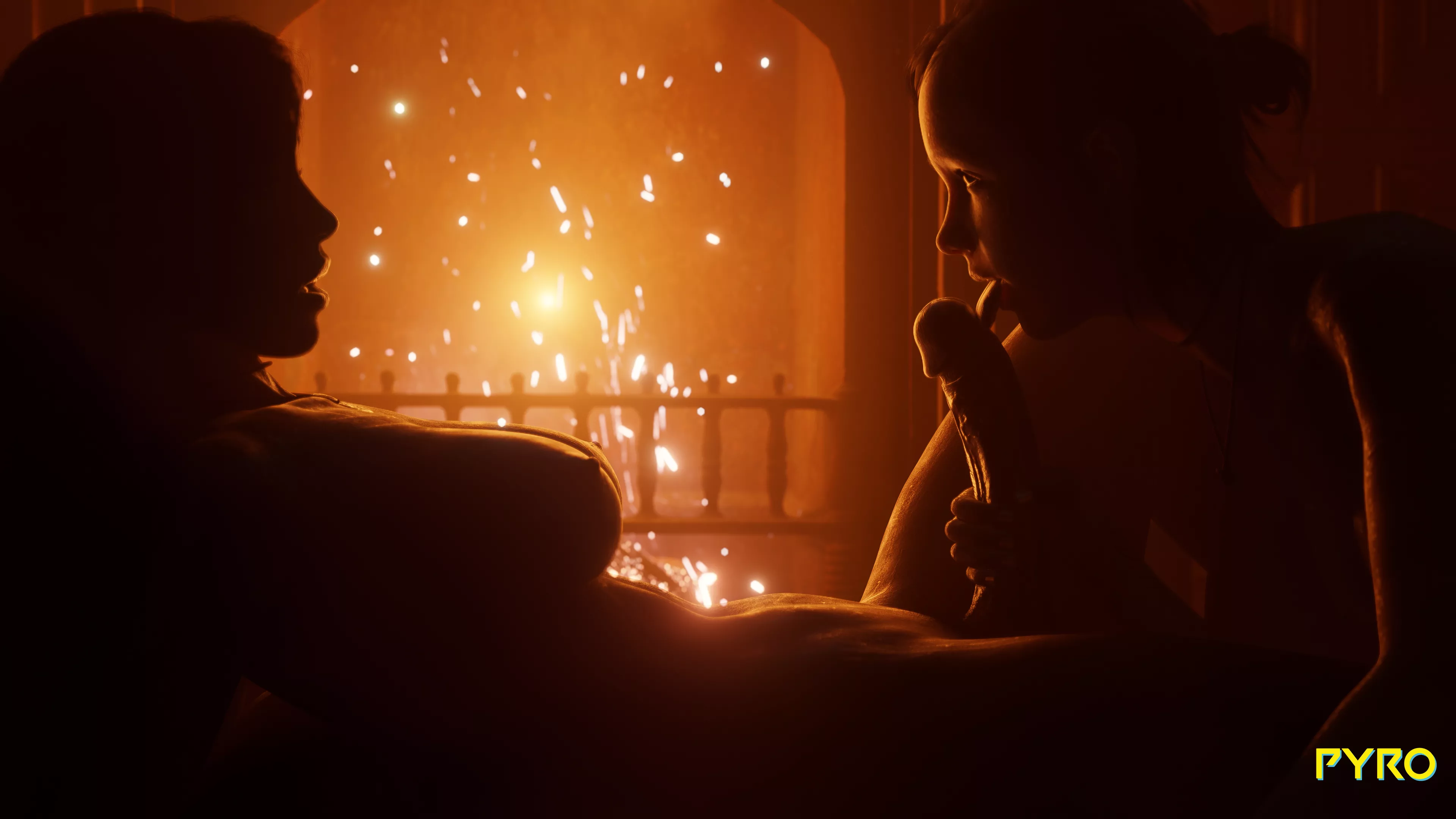 Lara & Ellie (Pyro) [Last of Us & Tomb Raider] posted by Mxfyn