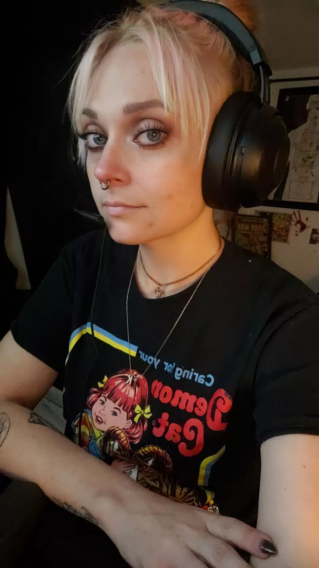 late night gaming posted by BunniPawz