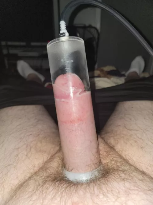 late night pumping making me wish I had some pussy to stretch. by Prior_Shadow