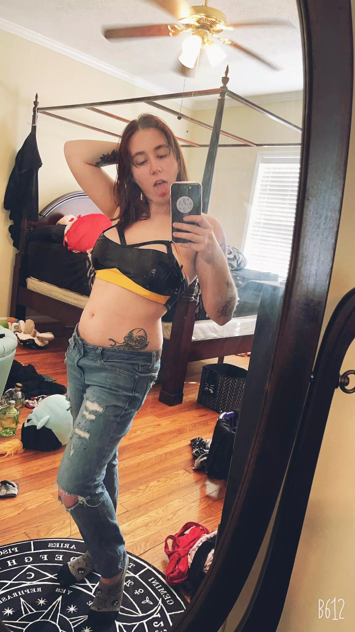 Latex and jeans? Perfect combination posted by VelvetGremlen