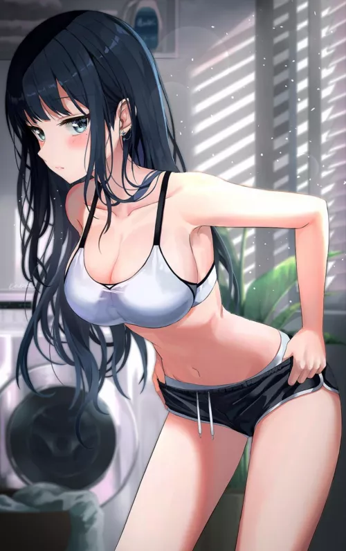 Laundry after workout is important by NeoVanner