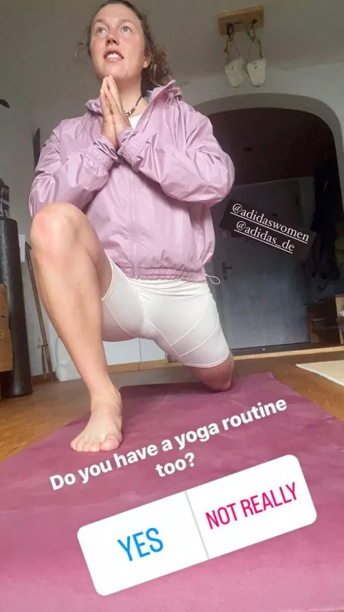 Laura Dahlmeier Instagram Story by Islanzadi2