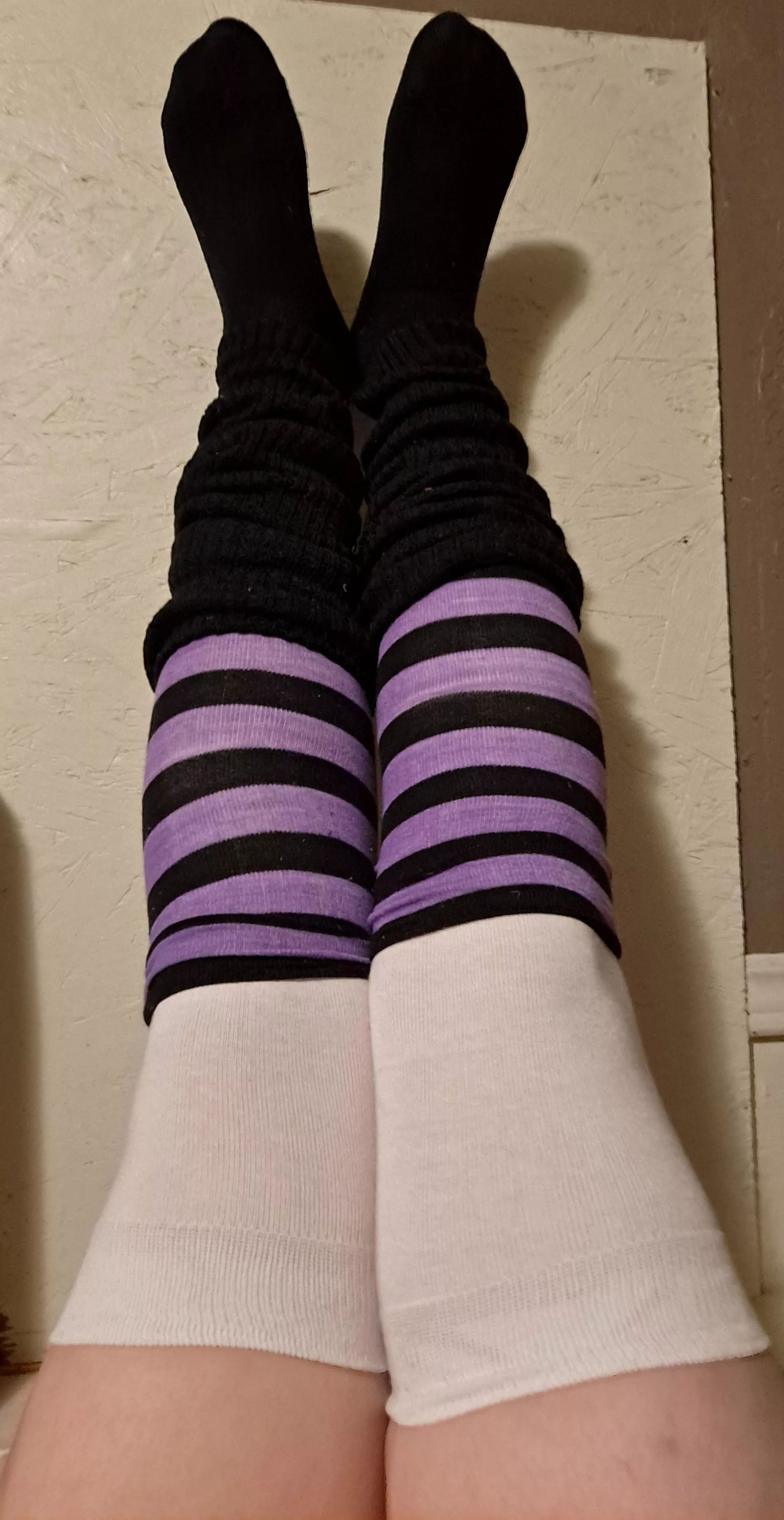 Layers, layers and more layers. I'm addicted to socks! posted by SockStinkQueen