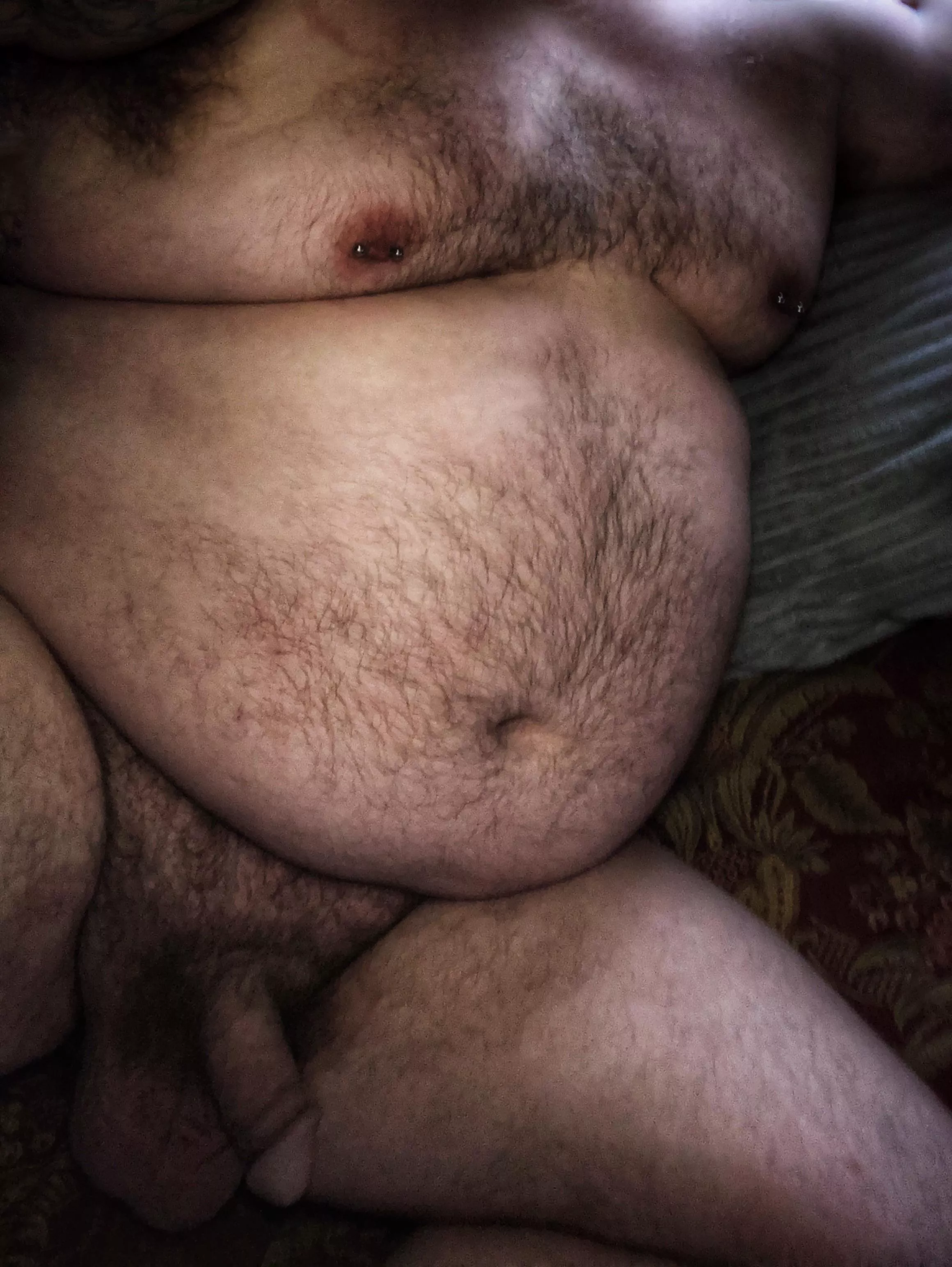 Laying around before work. posted by Shuatribe