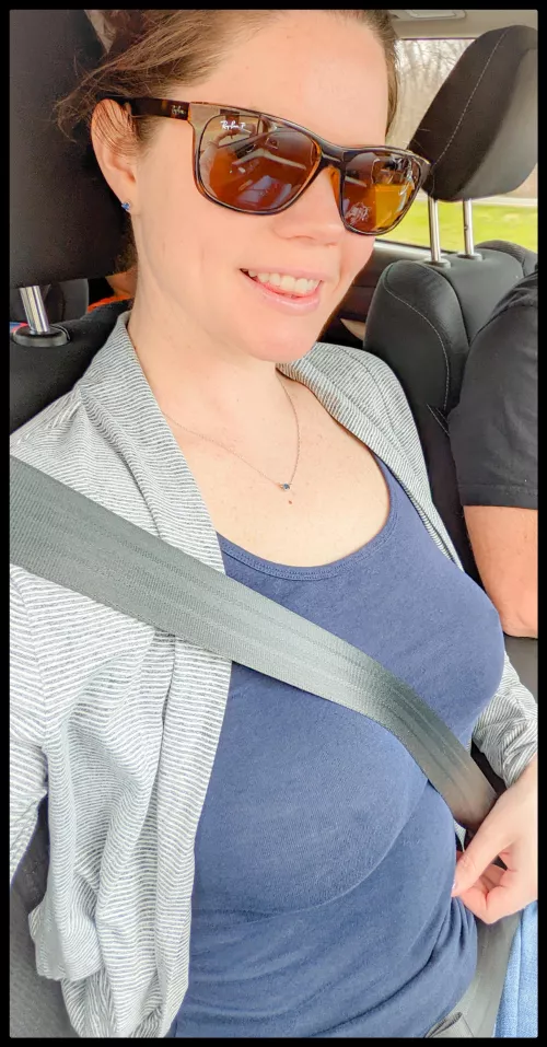 Lazy day drive home... great time to let the girls out😍 by funfitmlf