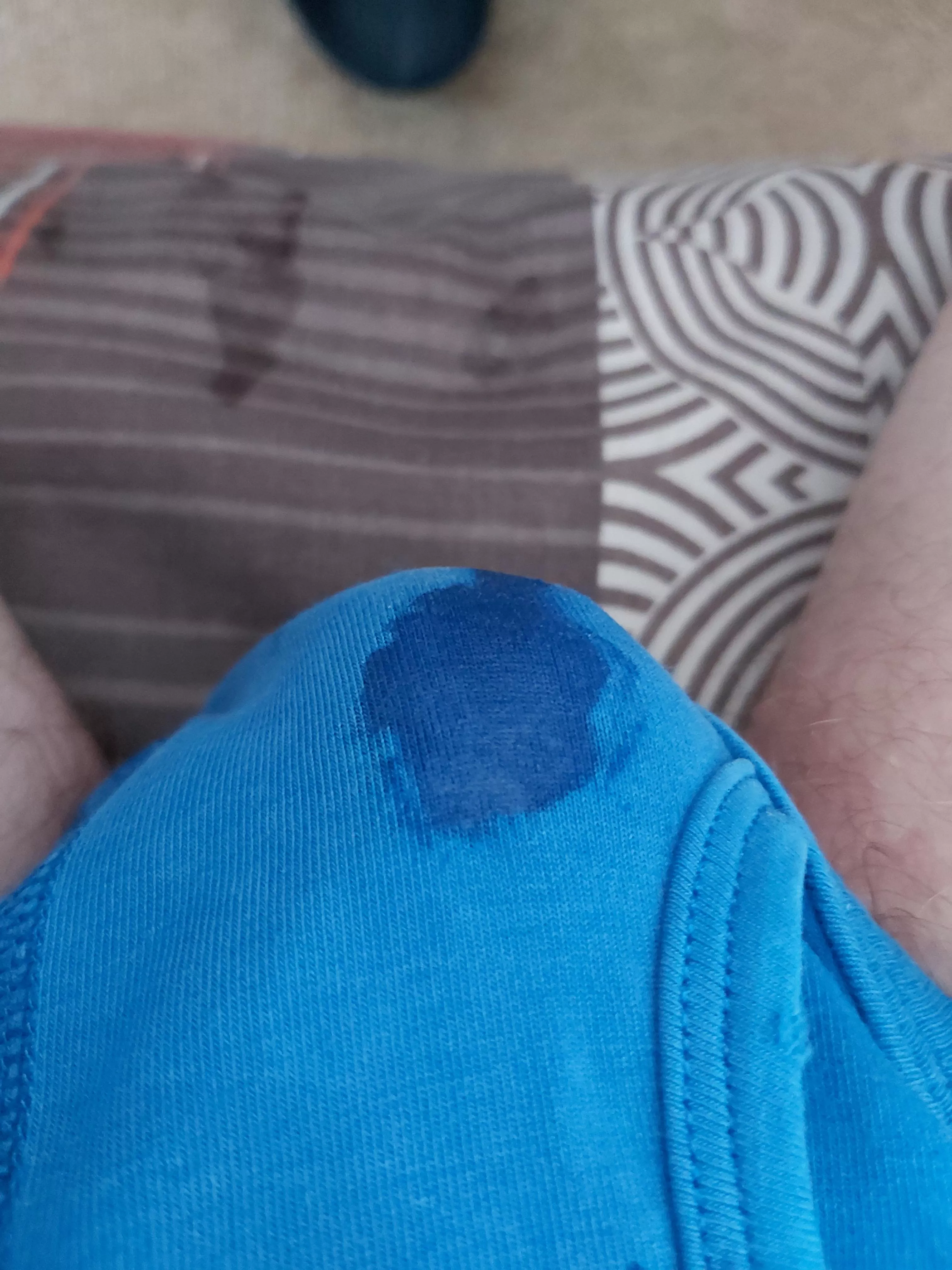 Leaking after horny vidio chat posted by Welshgay1955