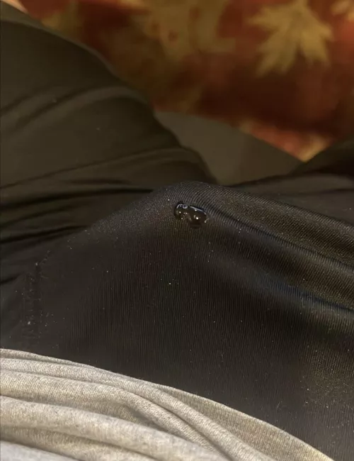 Leaking while she plays with my We-Vibe toy remotely. by Maxxx402