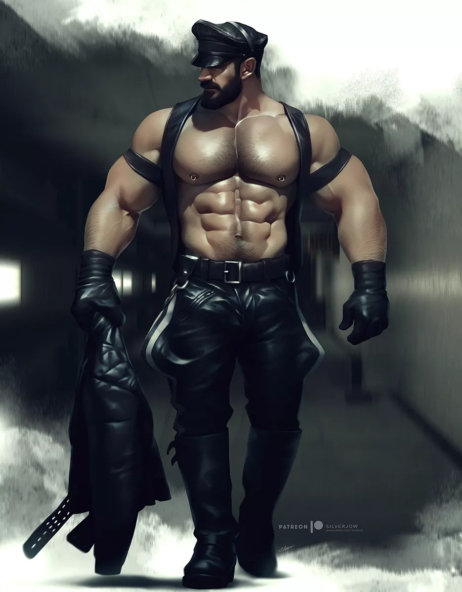 Leatherman (Artist: Silverjow) posted by Captain_Radish