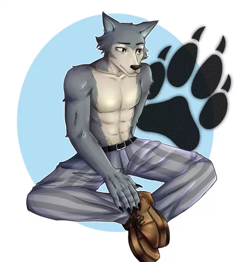 legoshi fanart that I did!:3 by mewboo_