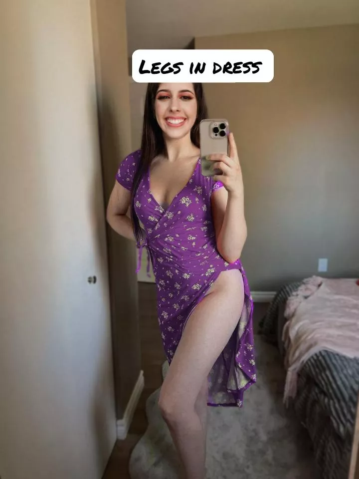Legs in dress 🥰 do u like me? posted by Giova1809