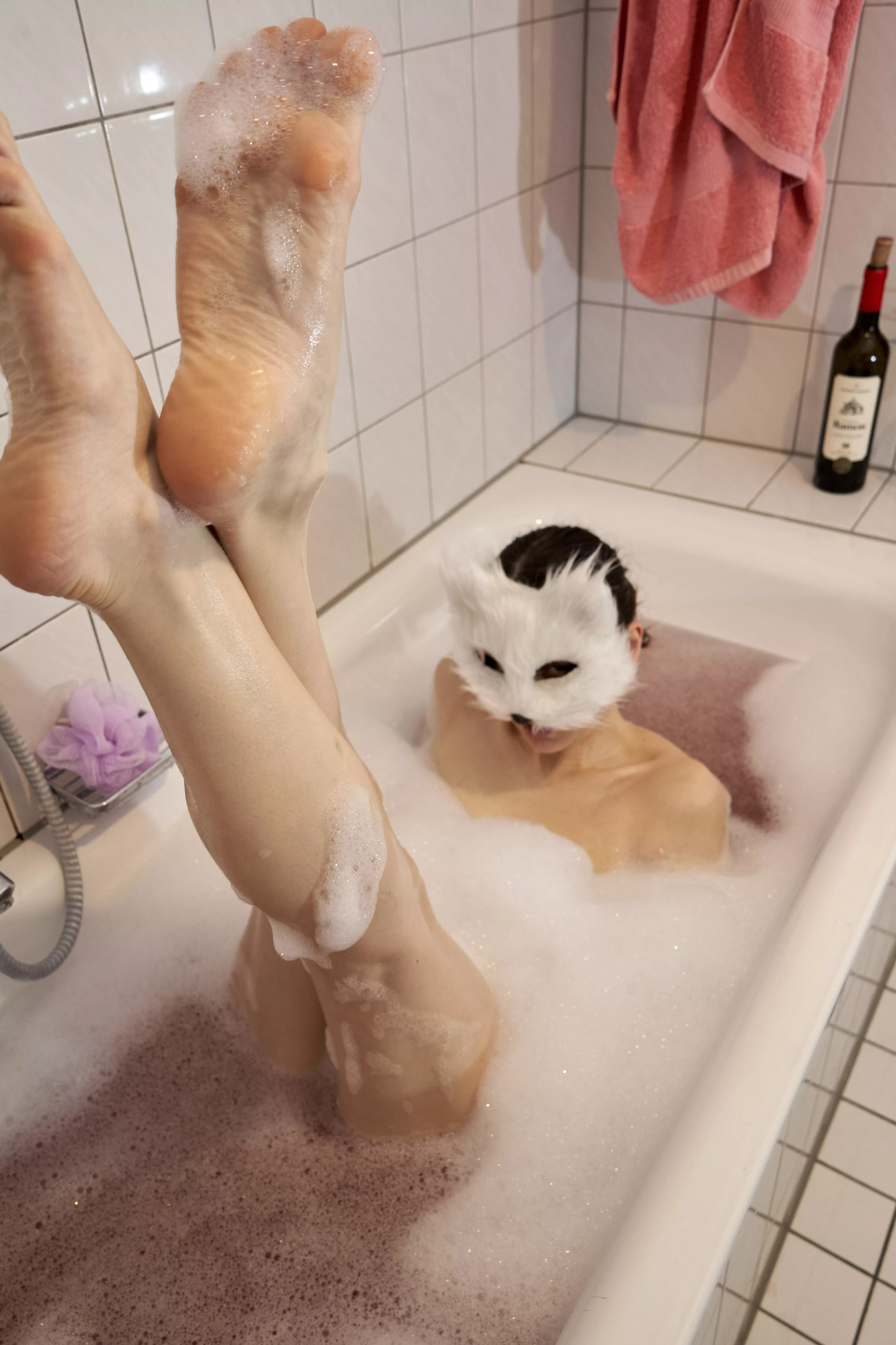 Legs up ,my favourite position! posted by FollowTheMaskedBunny