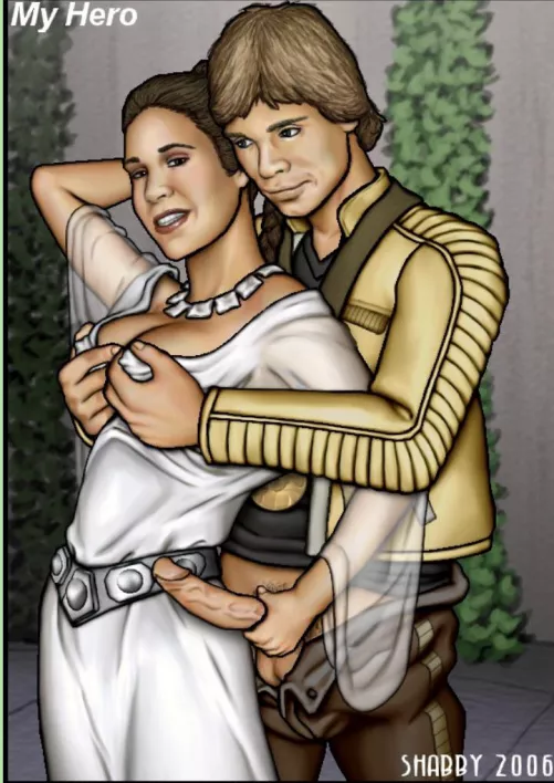 Leia decides to reward look for his courage shown during the battle of yavin, the both notice the close force connection the have but choose to ignore it so Leia can properly reward luke.. (shabbyblue) by Pick__one00