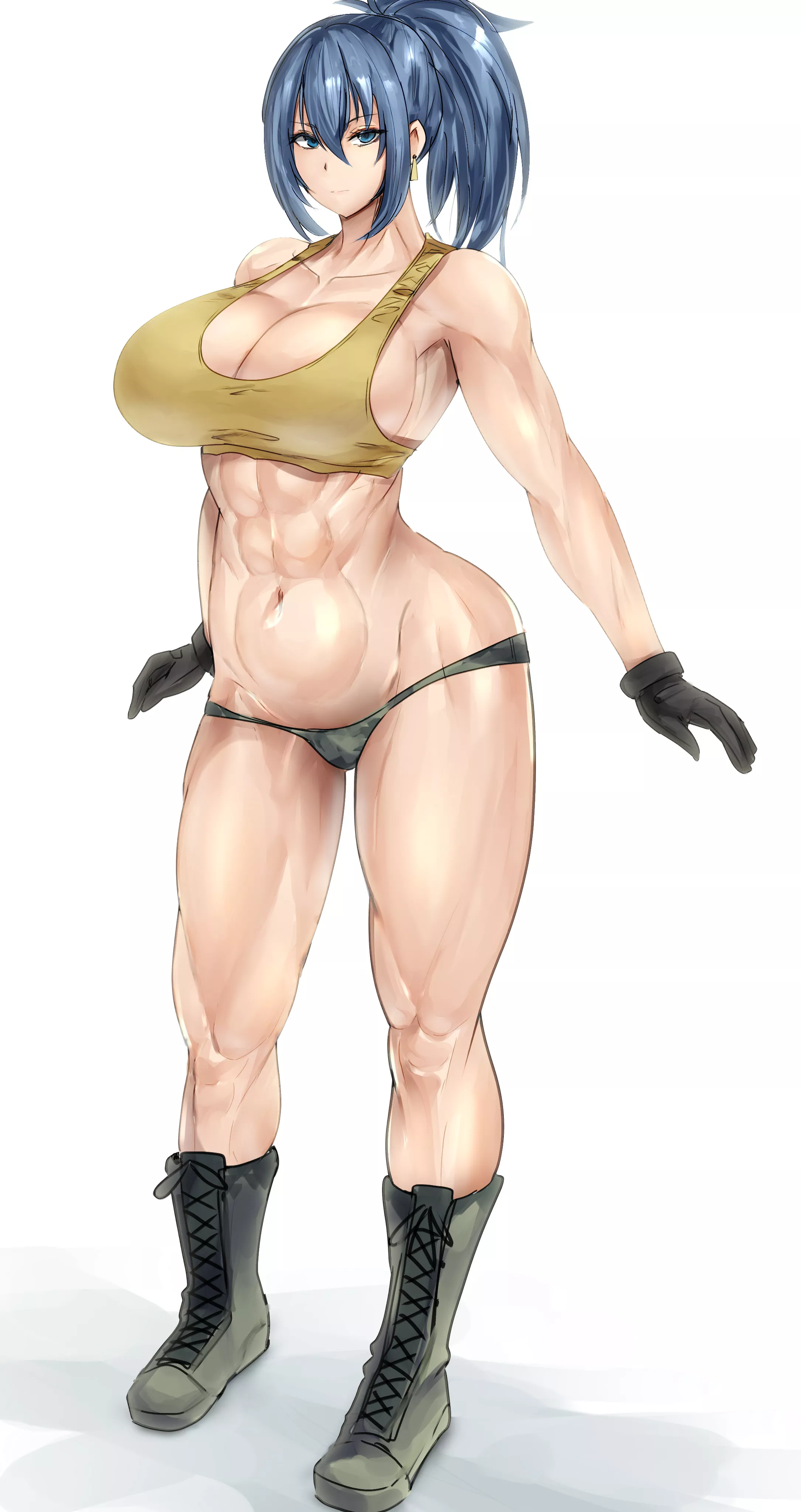 Leona Heidern Hard Body (Koucha Indian) [The King Of Fighters] posted by sequence_string