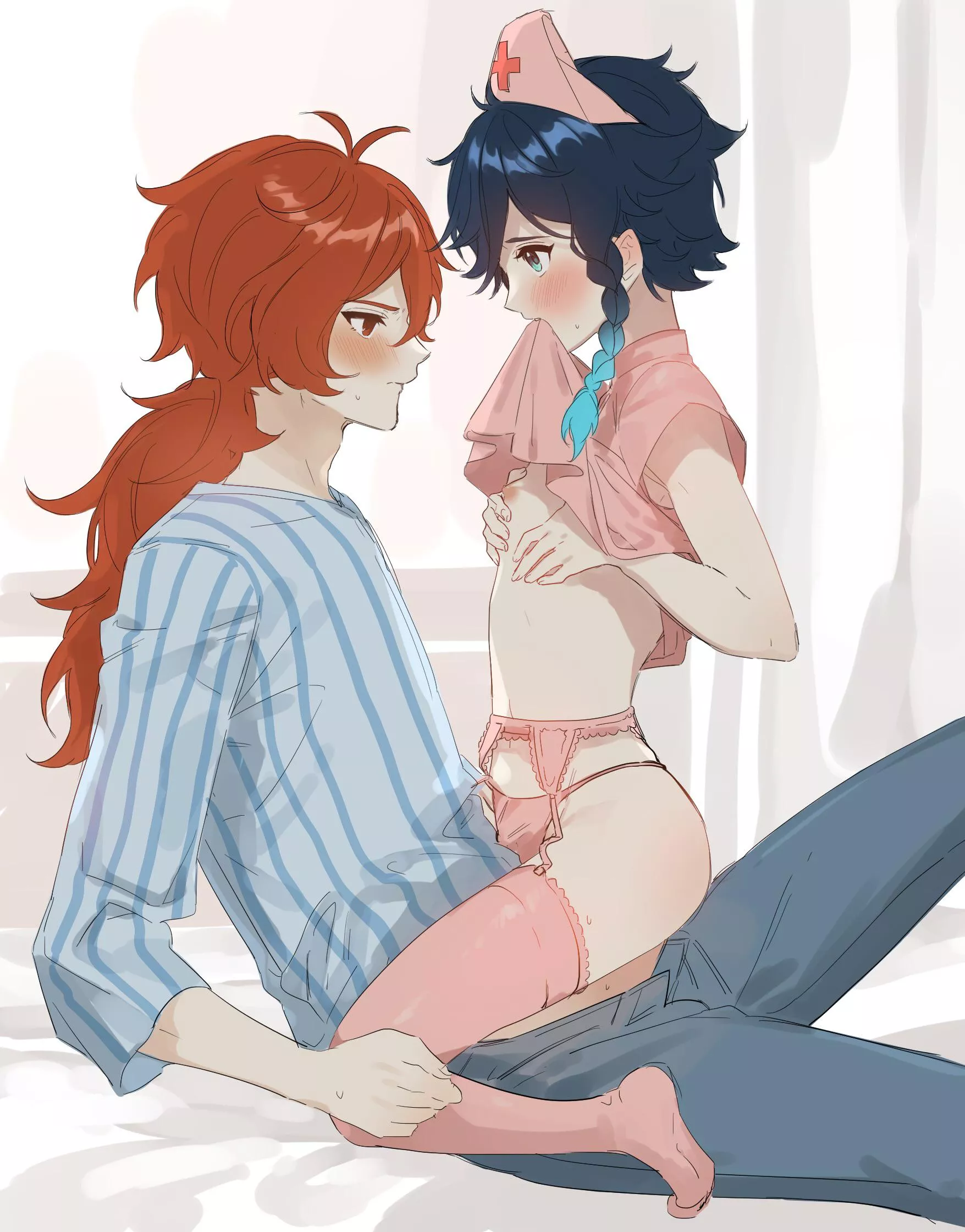 Let me be your nurse I’ll heal you~ posted by Hamerei