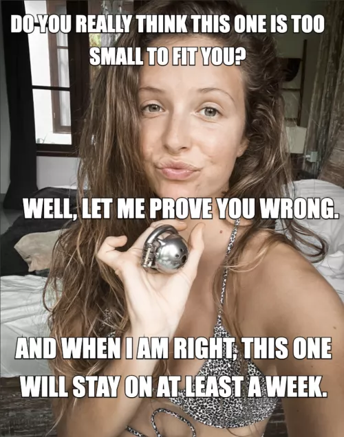 Let me prove you wrong 😈 by lulusdreamz