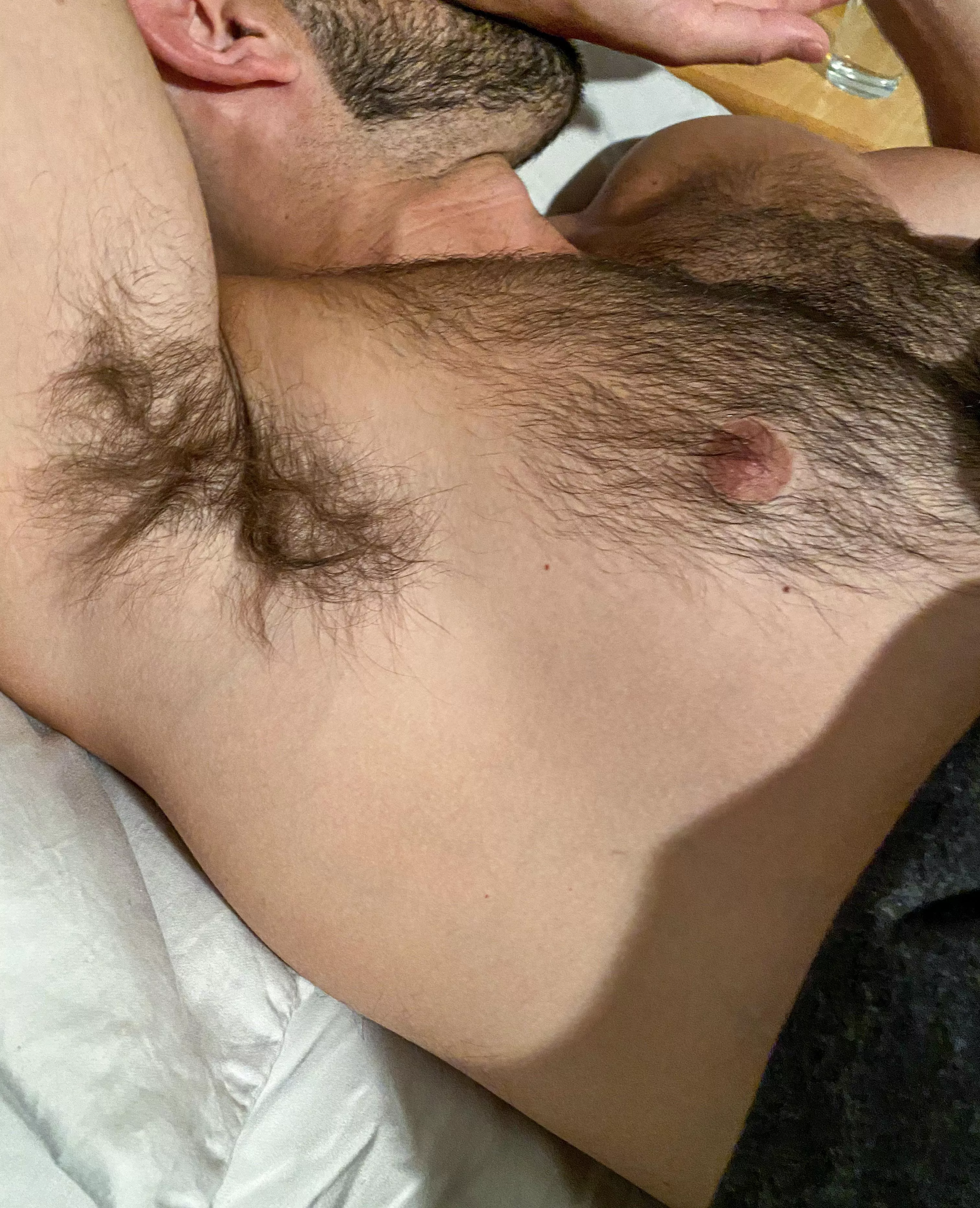 Let me wrap your arm around you and cuddle 😏 posted by sweatygymcouple