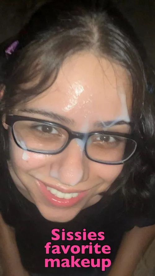 Let men paint your face, sissy. by femboy1530