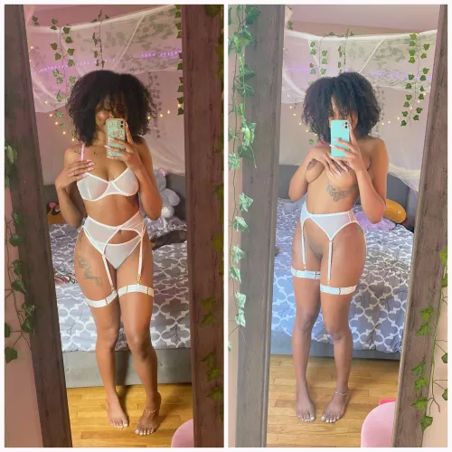 Let’s fuck but the garter belt stays on by honeyprincesss