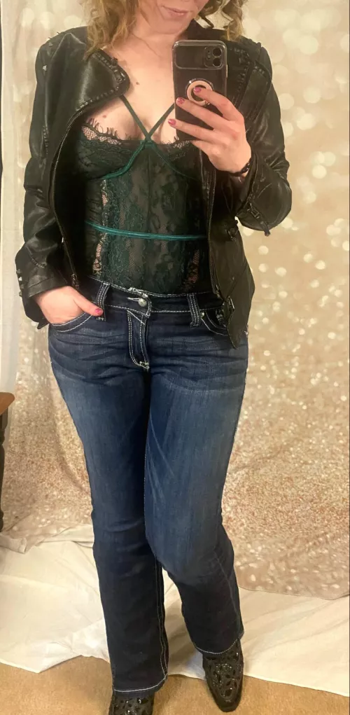 Let's go out while I just wear lingerie. 😘 by GroundbreakingSea735