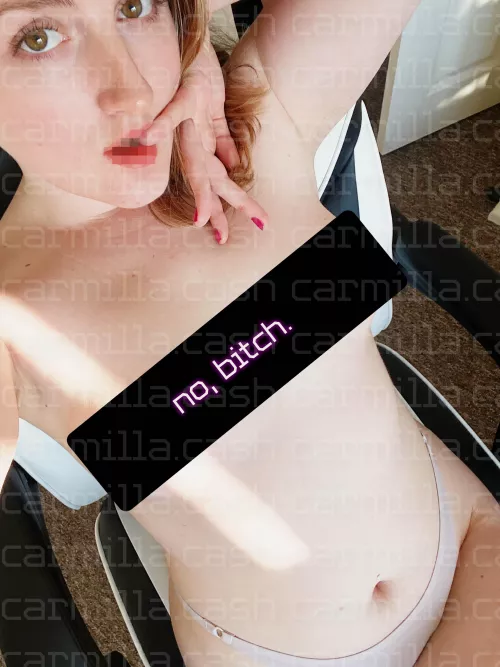 Let’s not pretend denial isn’t better than sex [domme] by worshipcarmilla