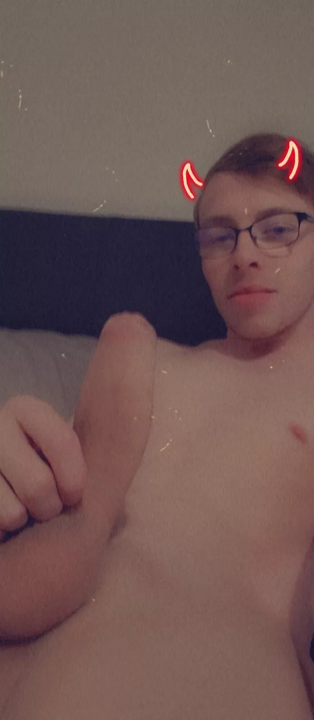 Lets see if it can reach your tonsils 😜 posted by trials-by-fires