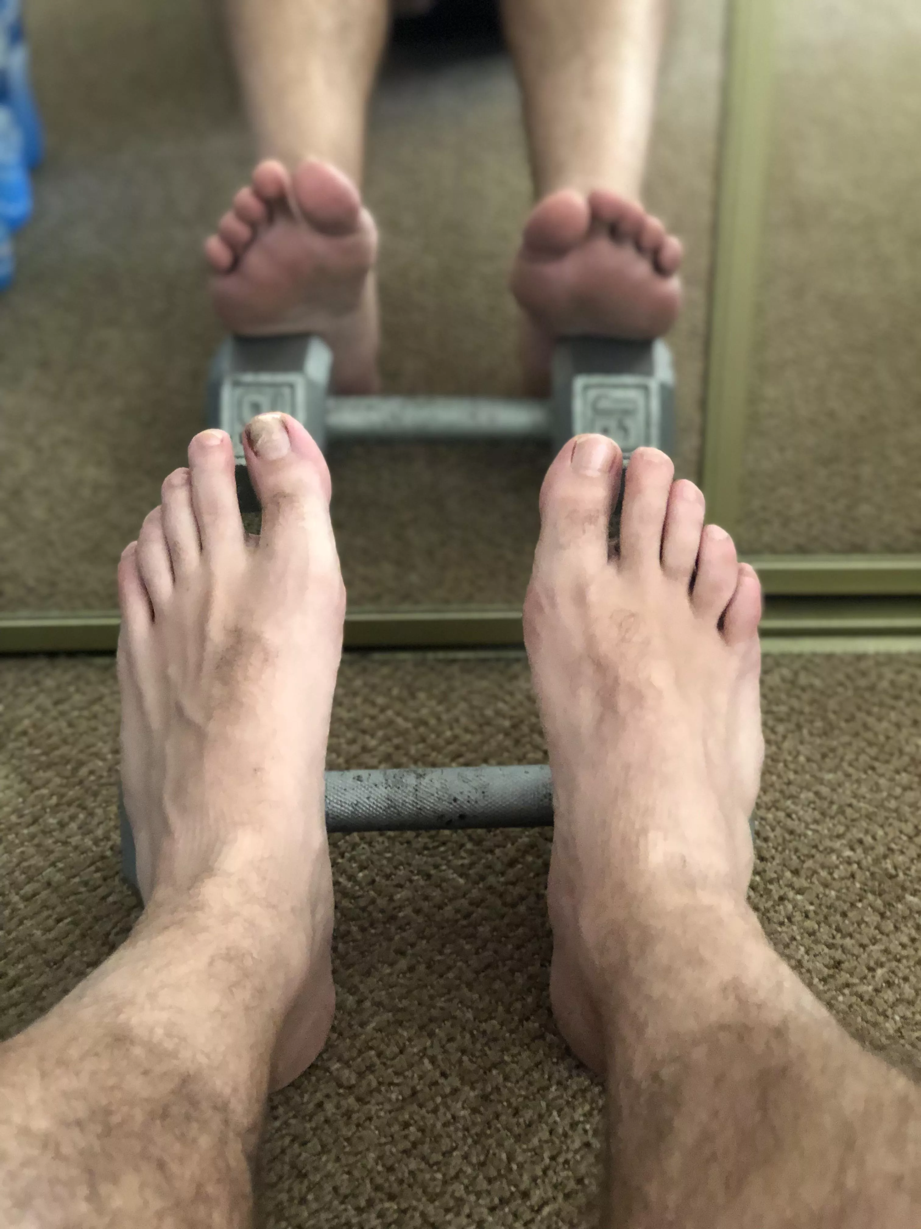 Let’s workout posted by TeeHeeFeet