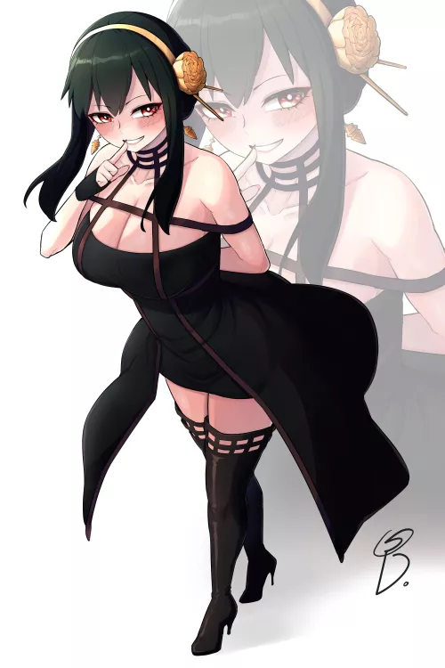 Lewd Yor Forger (OneSword) by SecretMystogan