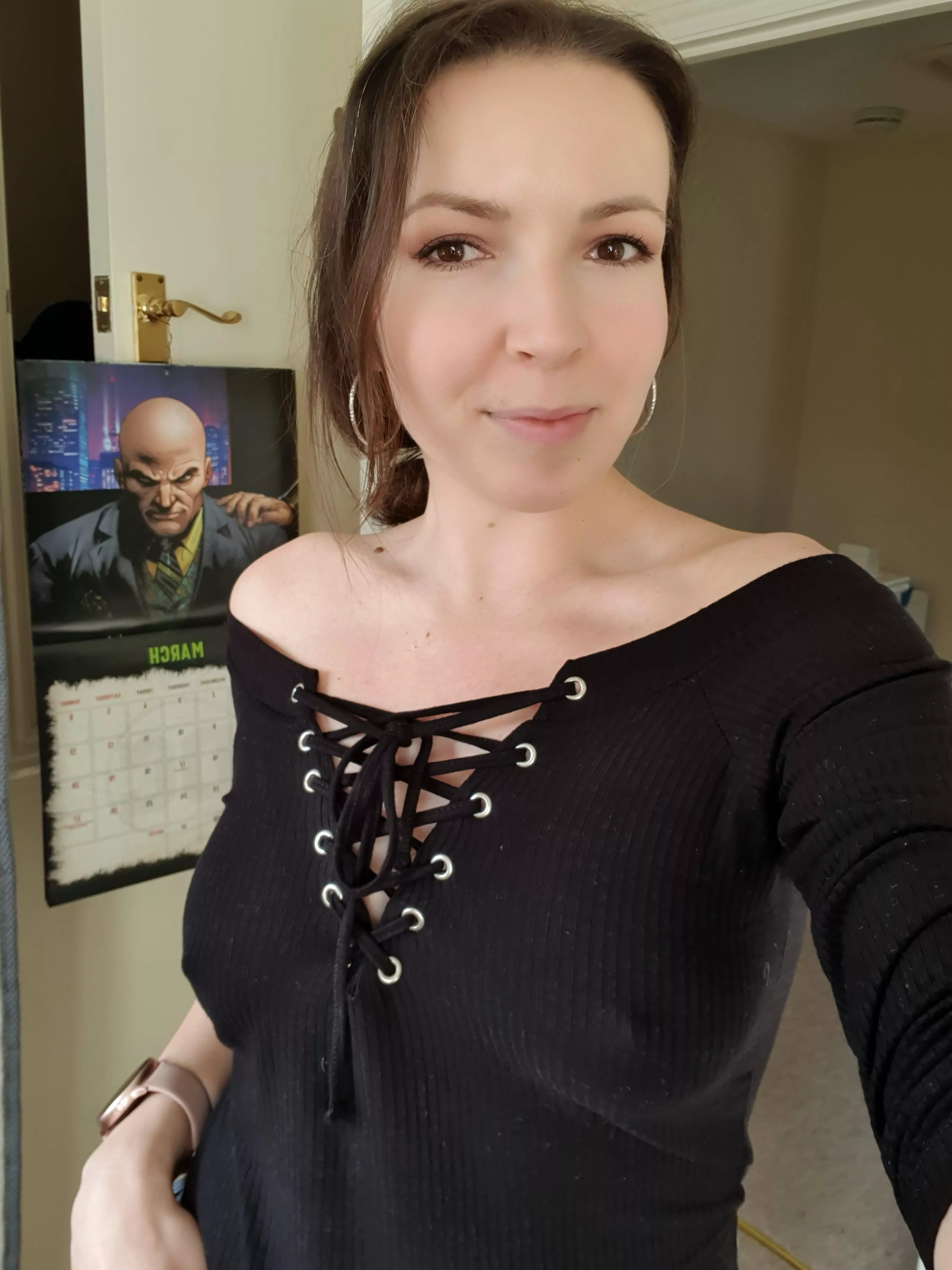 Lex wasn't happy about the bra so I had to take it off 😜 posted by Bonbonitka