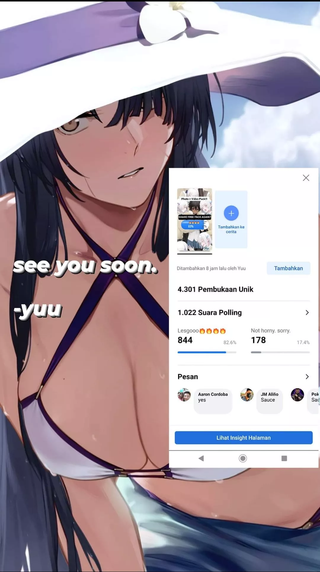 LF COLOR SOURCE: 1girl, hat, bikini, white, boobs, skin, unknown artist posted by thunderminer72