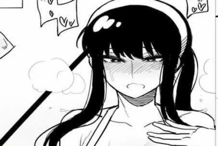 LF Color Source: 1girl, long hair, embarrassed, kitchen apron?, headband by Elwilll