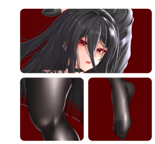 LF Color source: Hasumi, Blue Archive, stockings, mature, milf by Justaguybeingadood