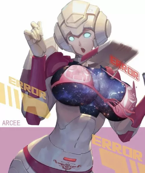 LF Color Source: transformers, Arcee, bikini top, galaxy tits, error, succubus tattoo by PizzaFreak123