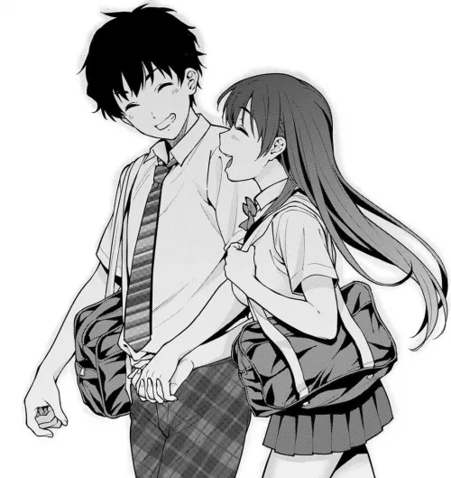 LF mono source: 1girl, 1boy, hand holding, students, laughing,... by New_Tooth9947