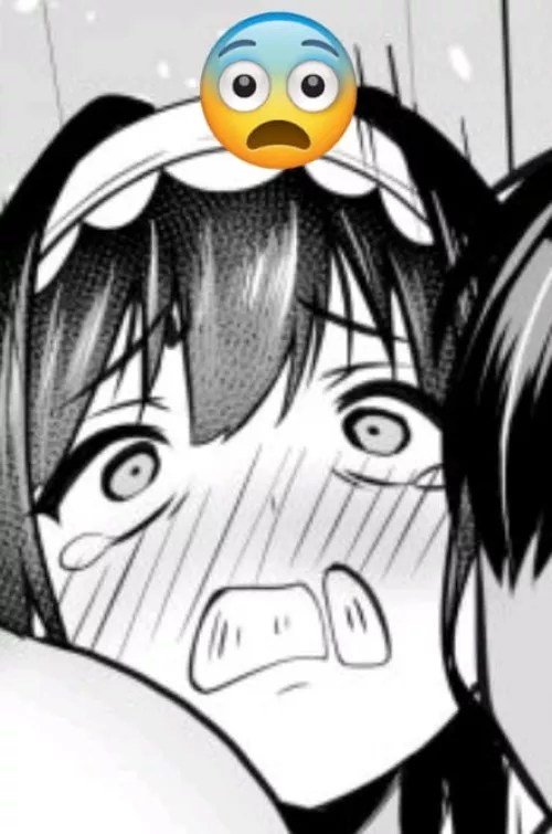 LF Mono Source: 1girl, blush tears, hairband, bangs, eyebrows visible through hair, open mouth, black hair by Next_Pomegranate_486