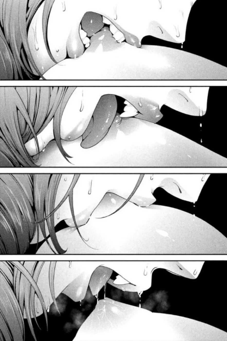 lf mono source: 1girl, nipple play, sucking nipple, saliva, teeth, sweat, hard nipple, tongue posted by link_chomofski