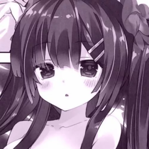 LF Mono source: 1girl, two-lines hairpin, long hair, small mouth, clothes off, ribbon on hair by toneonis