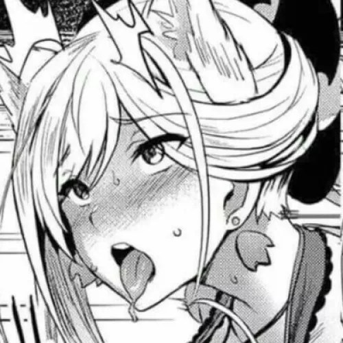 LF Mono Source: open mounth, ahegao, blushing, earring, cat ear by Darthzin