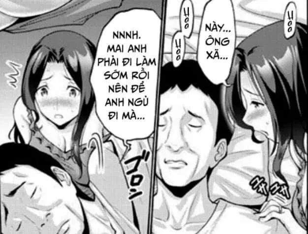 LF mono source: wife, husband, bed clothes, sleeping, blushing, “nay ong xa”, “nnnh. Mai anh phai di lam som roi nen de anh ngu di ma…”, “haa”…. posted by New_Tooth9947