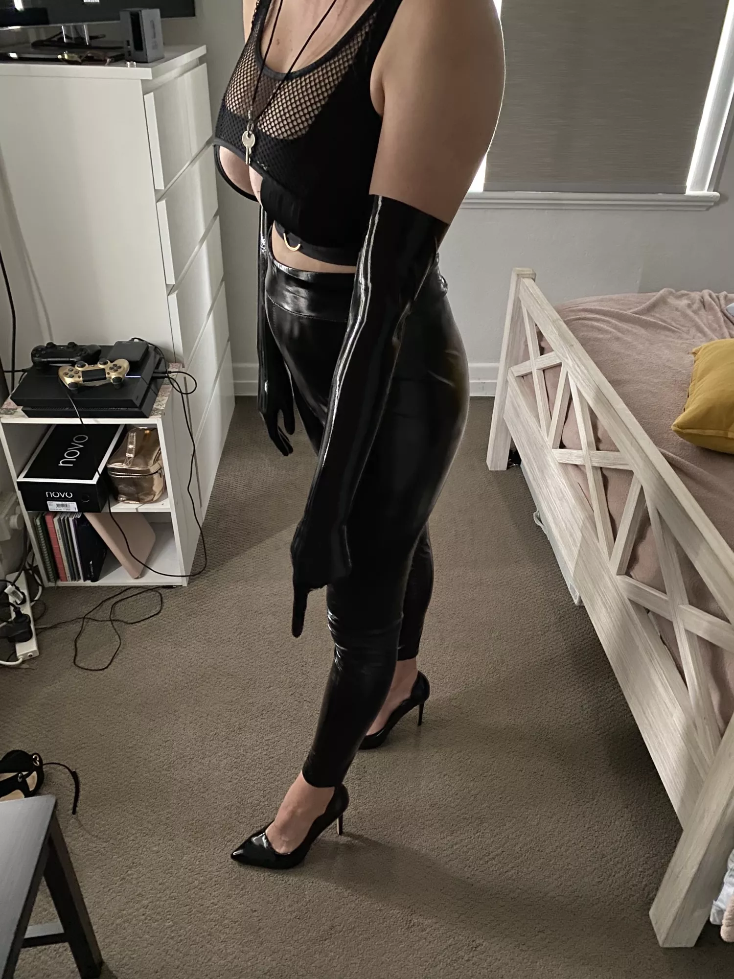 Lick my shoes clean and maybe I’ll consider unlocking you. [F] posted by TheSwitchers01