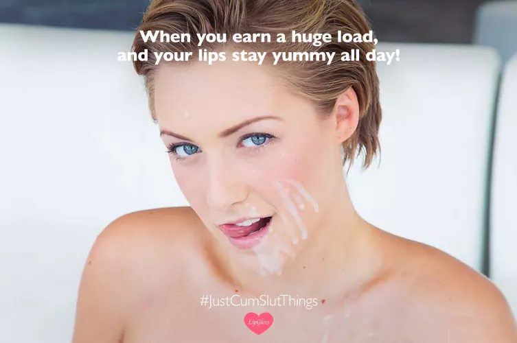 Lick Those Yummy & Slutty Lips Clean 😜 by LipGlossss