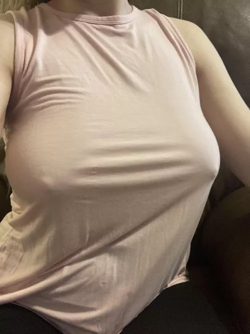 Life it short to have a titty restrainer! 😅 by Thacatzzmeow