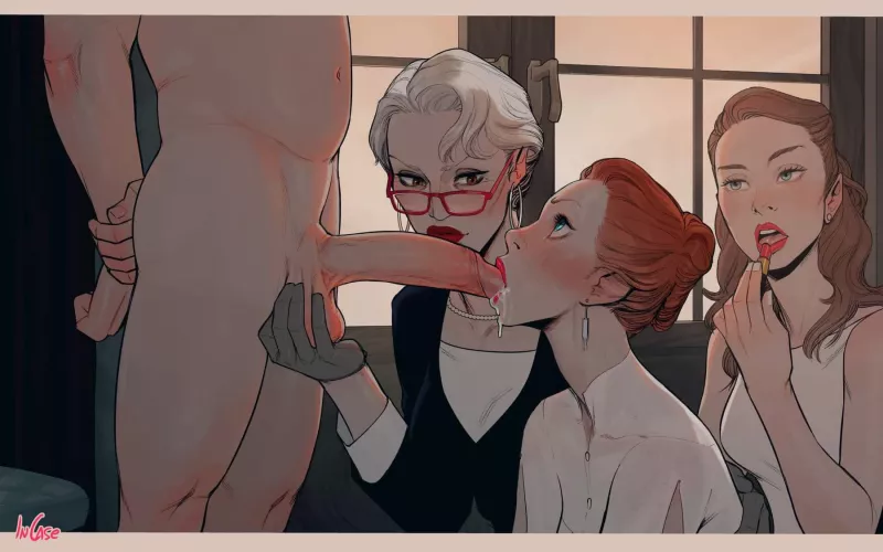 Like mother, like daughter. Teaching to please her husband (InCase) by Fellscat