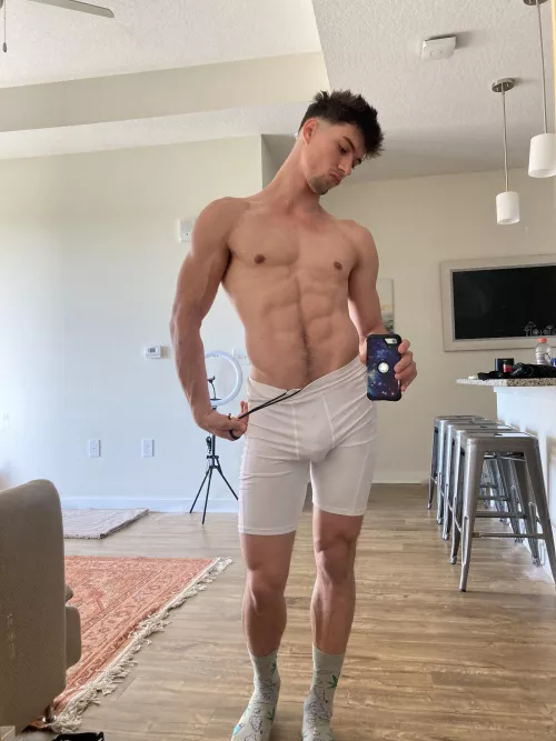 Like my compression shorts?;) by onedik1