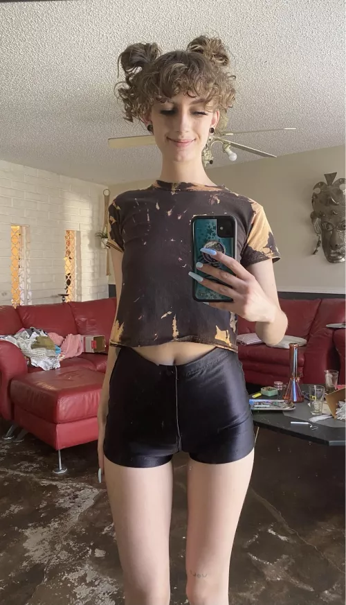 like my disco shorts? :) by quarantinevagene